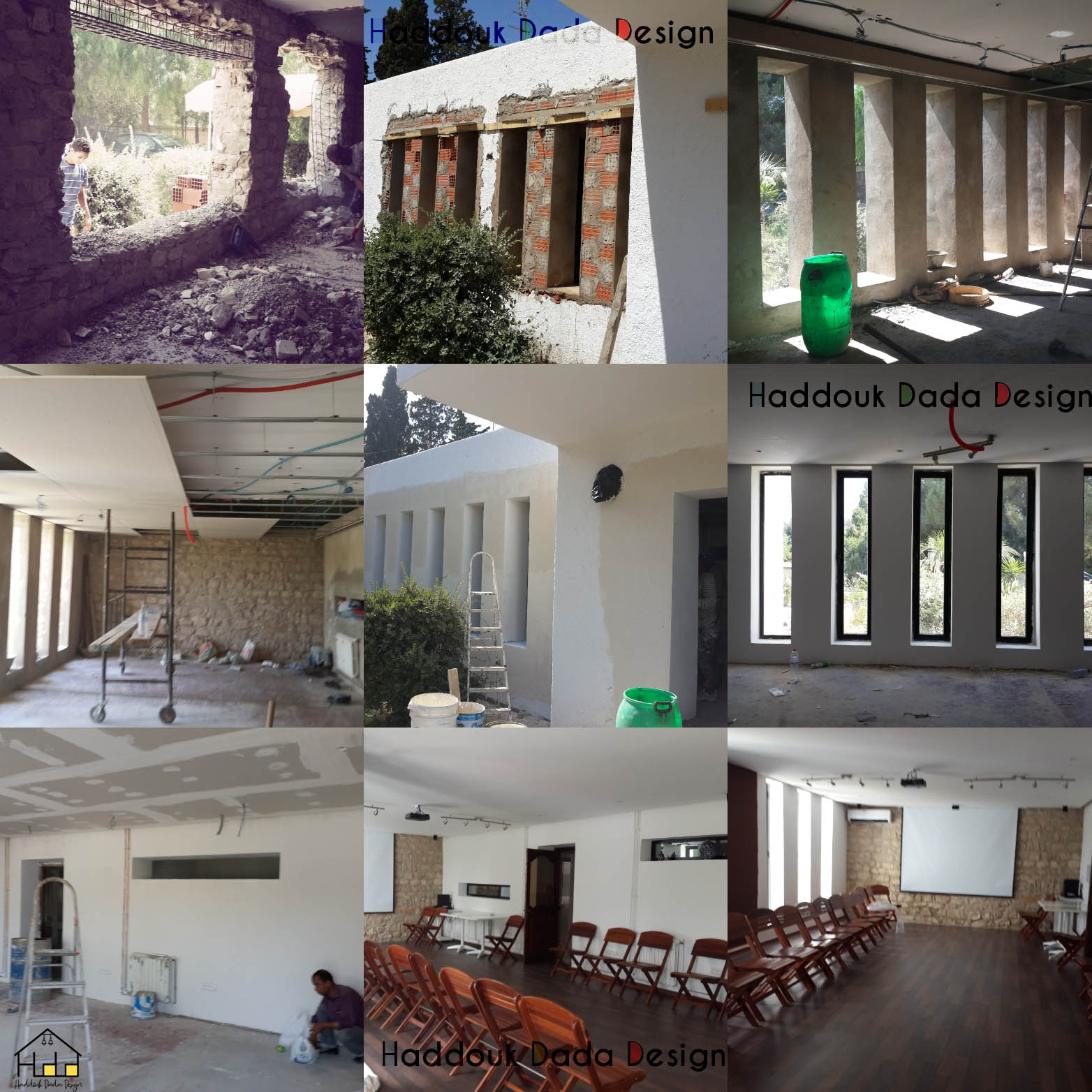 Chantier — Réhabilitation patrimoniale